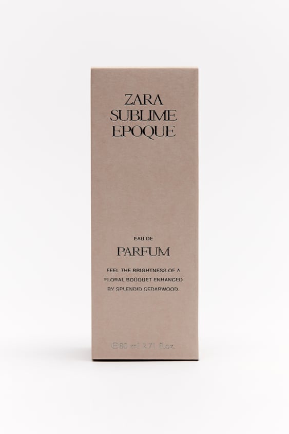 عطر زنانه زارا مدل سابلایمِ اِپوک حجم 80 میلی لیتر کد 2804