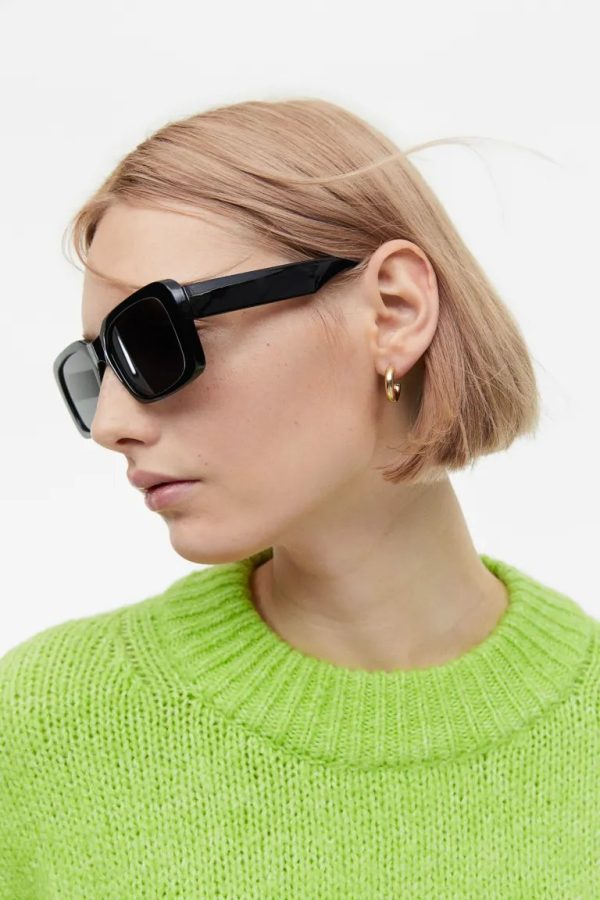 عینک آفتابی زنانه اچ اند ام رنگ مشکی کد 1064606001