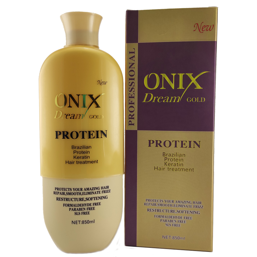 پروتئین مو  اونیکس دریم گلد برند پروتئین حجم ۸۵۰ میلی لیتر