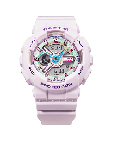 ساعت مچی زنانه BABY-G کاسیو 
مدل CASIO -BA-110XPM-6ADR