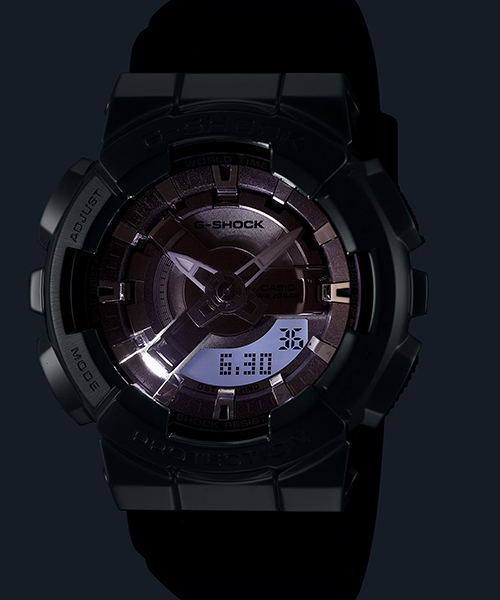 ساعت مچی زنانه G-SHOCK 
مدل CASIO-GM-S110-1ADR