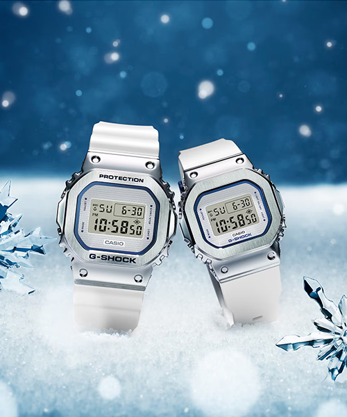ساعت مچی زنانه G-SHOCK کاسیو 
مدل CASIO-GM-S5600LC-7DR