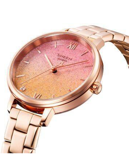 ساعت مچی زنانه Sheen 
مدل CASIO-SHE-4548PG-4AUDF