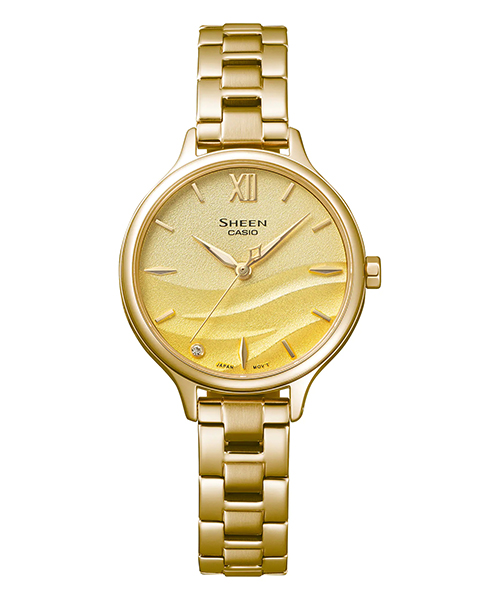 ساعت مچی زنانه SHEEN 
مدل CASIO -SHE-4550G-9AUDF