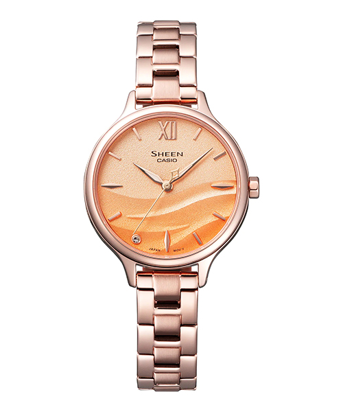 ساعت مچی زنانه SHEEN 
مدل CASIO -SHE-4550PG-4AUDF