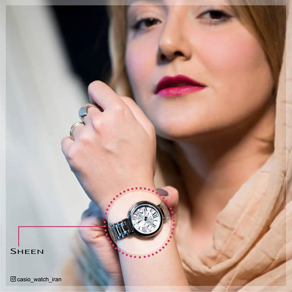 ساعت مچی زنانه SHEEN کاسیو 
مدل CASIO-SHE-3034D-7A