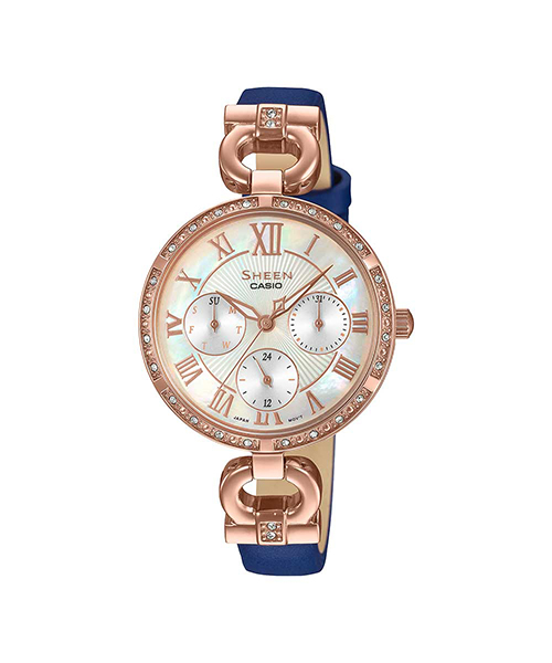 ساعت مچی زنانه SHEEN کاسیو 
مدل CASIO-SHE-3067PGL-7A ساعت مچی زنانه SHEEN کاسیو 
مدل CASIO-SHE-3067PGL-7A