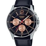 ساعت مچی مردانه کاسیو
مدل CASIO-MTP-1374L-1A2