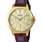 ساعت مچی مردانه کاسیو 
مدل CASIO-MTP-V300GL-9A