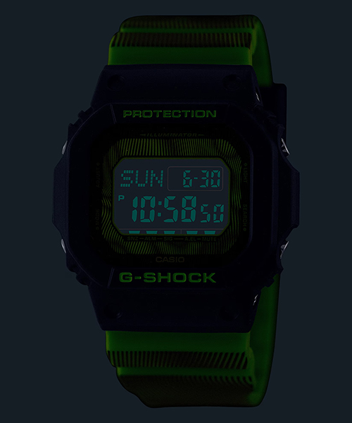 ساعت مچی مردانه G-SHOCK کاسیو
مدل CASIO -DW-D5600TD-3DR