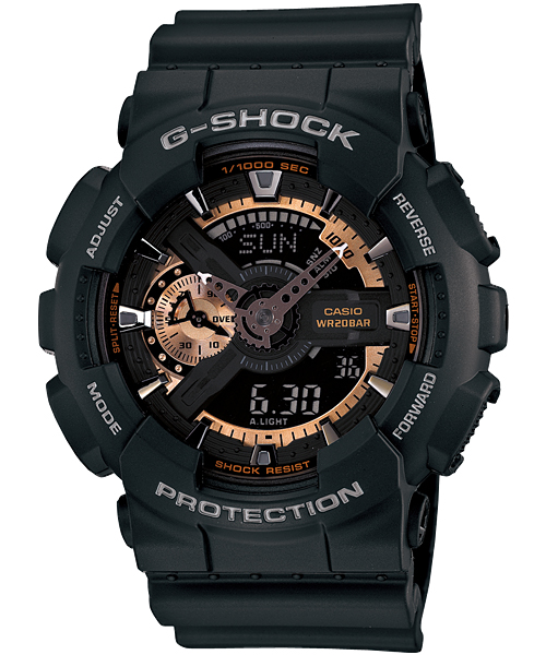 ساعت مچی مردانه G-SHOCK کاسیو 
مدل CASIO-GA-110RG-1A ساعت مچی مردانه G-SHOCK کاسیو 
مدل CASIO-GA-110RG-1A