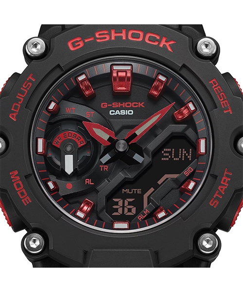ساعت مچی مردانه G-SHOCK کاسیو 
مدل CASIO-GA-2200BNR-1ADR