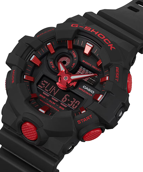 ساعت مچی مردانه G-SHOCK کاسیو 
مدل CASIO-GA-700BNR-1ADR