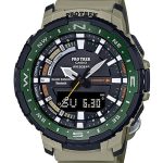 ساعت مچی مردانه PRO TREK کاسیو 
مدل CASIO-PRT-B70-5
