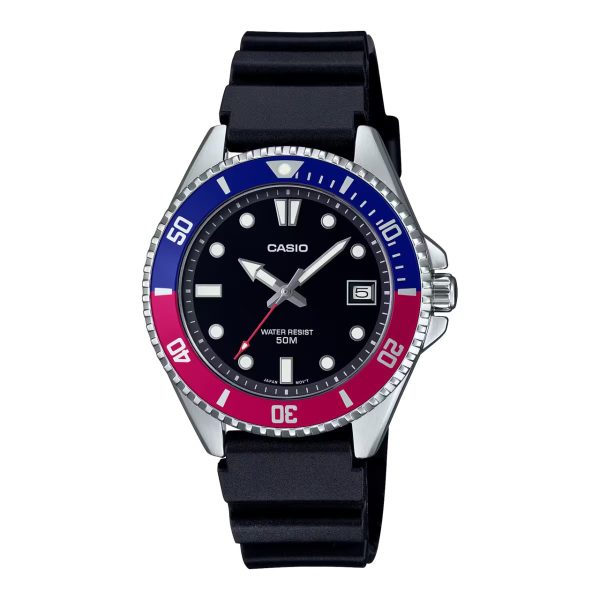 ساعت مچی مردانه کاسیو 
مدل CASIO-MDV-10-1A2VDF