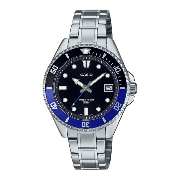 ساعت مچی مردانه کاسیو 
مدل CASIO-MDV-10D-1A2VDF