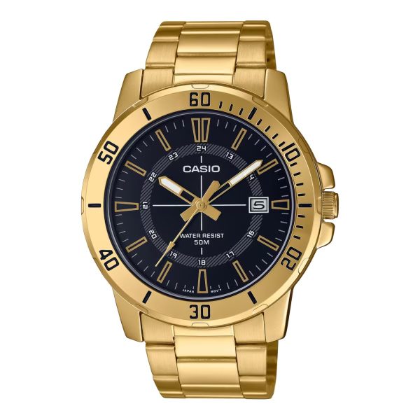 ساعت مچی مردانه کاسیو 
مدل CASIO-MTP-VD01G-1CVUDF