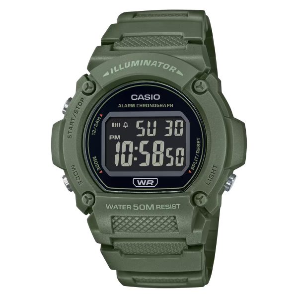 ساعت مچی مردانه کاسیو 
مدل CASIO-W-219HC-3BVDF