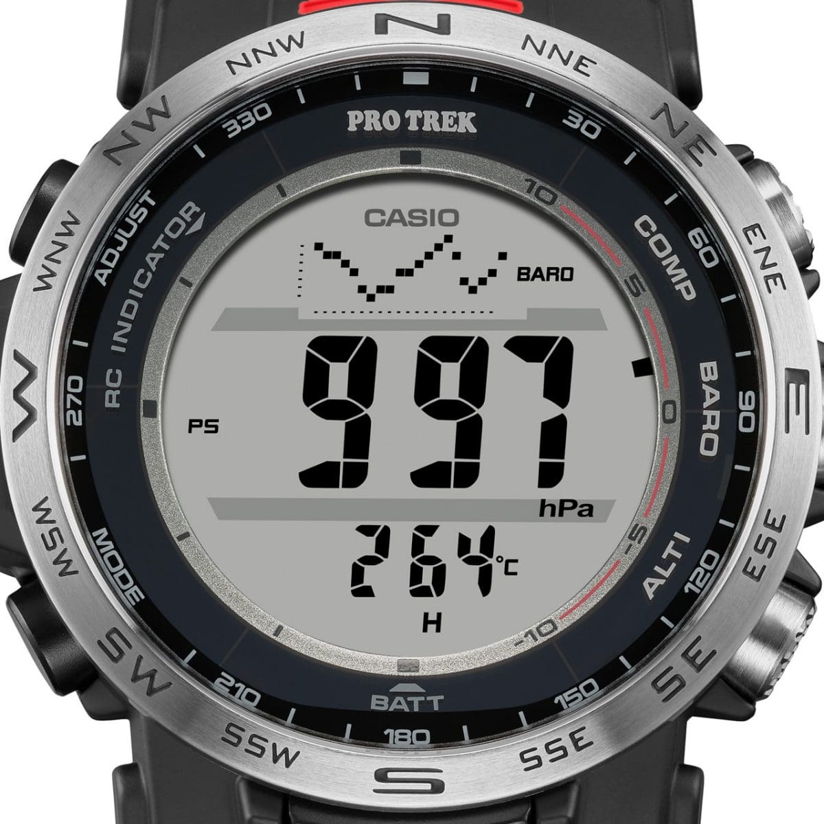 ساعت مچی مردانه PRO-TREK 
مدل CASIO-PRW-35-1ADR