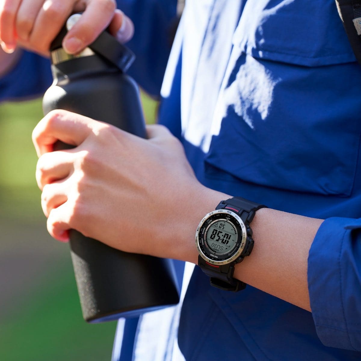 ساعت مچی مردانه PRO-TREK 
مدل CASIO-PRW-35-1ADR