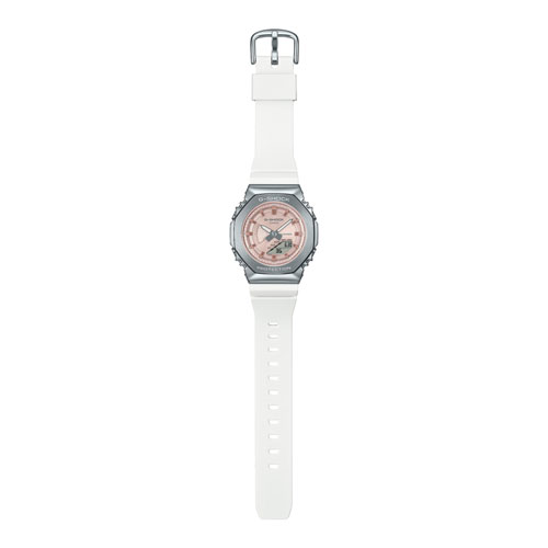 ساعت مچی زنانه G-SHOCK سایز متوسط 
مدل CASIO-GM-S2100WS-7ADR