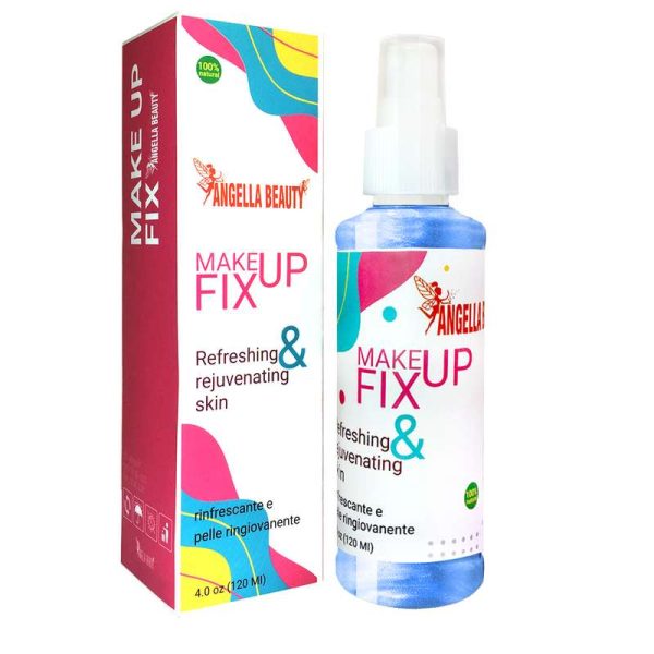 اسپری تثبیت کننده آرایش آنجلا بیوتی مدل glowing.b حجم 120 میلی لیتر