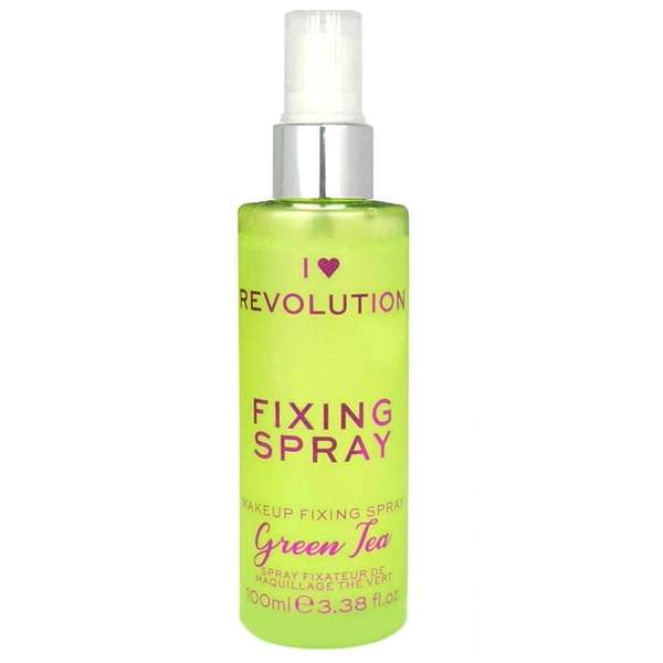 اسپری تثبیت کننده آرایش رولوشن مدل Green Tea حجم 100 میلی لیتر اسپری تثبیت کننده آرایش رولوشن مدل Green Tea حجم 100 میلی لیتر