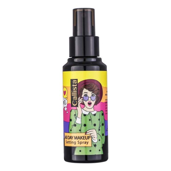 اسپری تثبیت کننده آرایش کالیستا مدل All Day Makeup حجم 100 میلی لیتر
