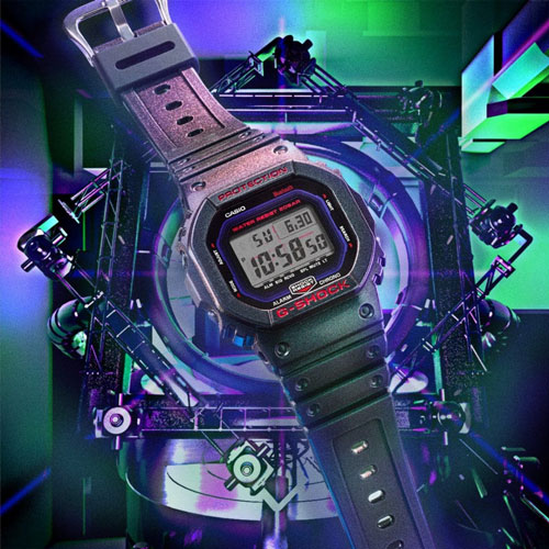 ساعت مچی مردانه G-SHOCK 
مدل CASIO-DW-B5600AH-6DR