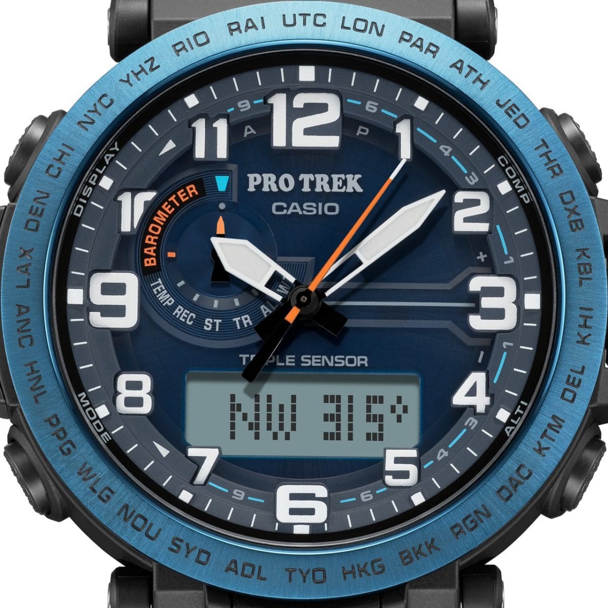 ساعت مچی مردانه PRO TREK مدل CASIO-PRG-601YB-2DR