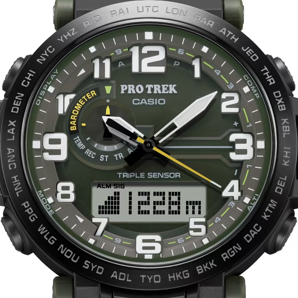 ساعت مچی مردانه PRO TREK مدل CASIO-PRG-601YB-3DR