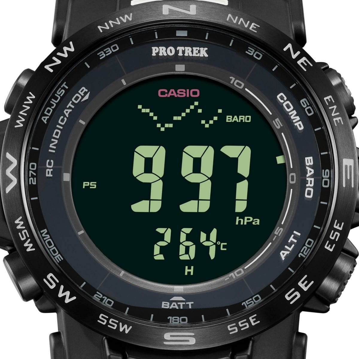 ساعت مچی مردانه PRO-TREK مدل CASIO-PRW-35Y-1BDR