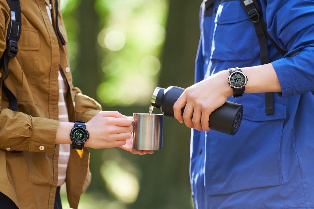 ساعت مچی مردانه PRO-TREK مدل CASIO-PRW-35Y-1BDR