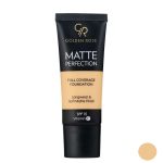 کرم پودر گلدن رز مدل Matte Perfection شماره w2 حجم 35 میلی لیتر