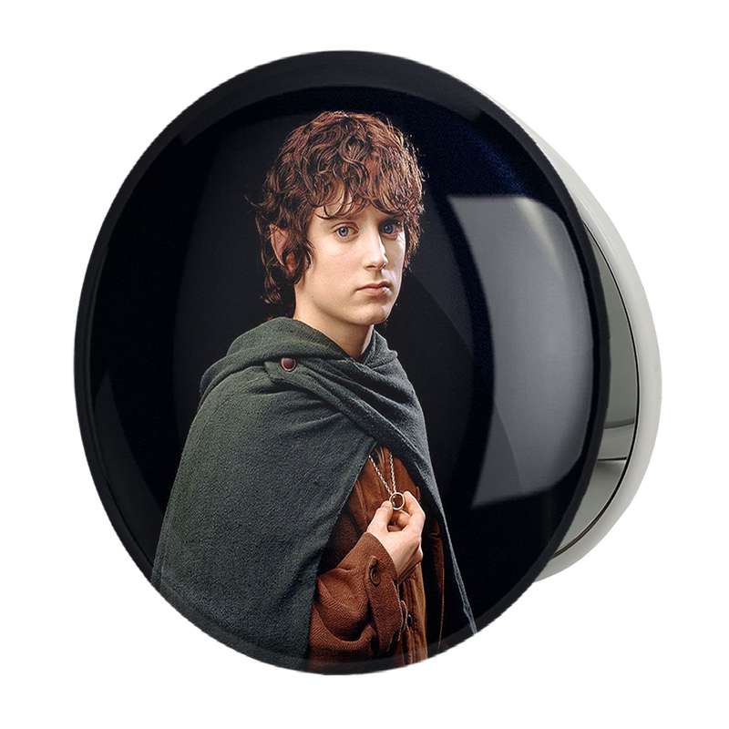 آینه جیبی خندالو طرح ارباب حلقه ها Lord of the Rings مدل تاشو کد 4555