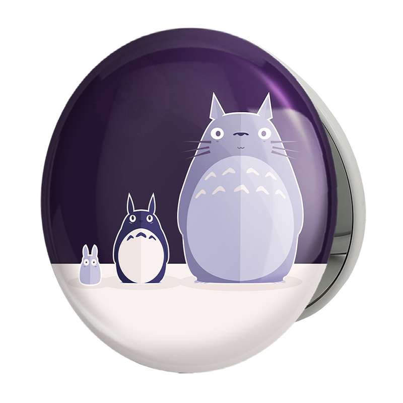 آینه جیبی خندالو طرح انیمه توتورو Totoro مدل تاشو کد 12823