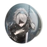 آینه جیبی خندالو طرح انیمه نیر اتوماتا Nier Automata ver 1.1a مدل تاشو کد 27469