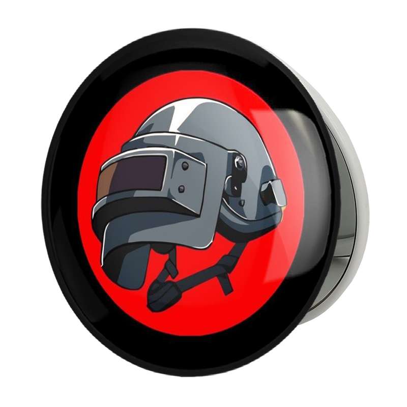 آینه جیبی خندالو طرح بازی پابجی PUBG مدل تاشو کد 3790