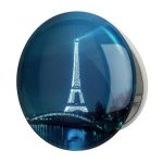 آینه جیبی خندالو طرح برج ایفل مدل تاشو کد 20759