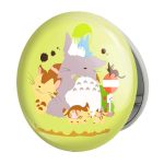 آینه جیبی خندالو طرح توتورو و ناتسوکی و می انیمه توتورو Totoro مدل تاشو کد 12827