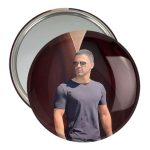 آینه جیبی خندالو طرح سیروان خسروی  کد 3990