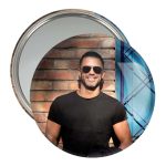 آینه جیبی خندالو طرح سیروان خسروی  کد 3992