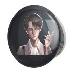 آینه جیبی خندالو طرح لیوای انیمه اتک آن تایتان Attack on Titan مدل تاشو کد 18616