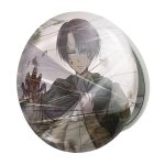 آینه جیبی خندالو طرح لیوای انیمه اتک آن تایتان Attack on Titan مدل تاشو کد 18619