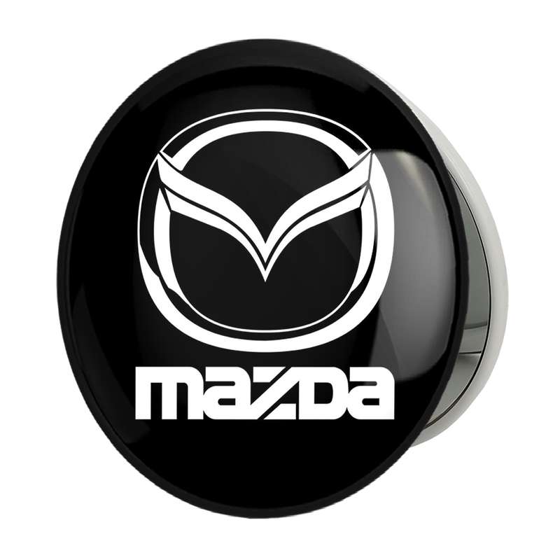 آینه جیبی خندالو طرح مزدا mazda مدل تاشو کد 23520