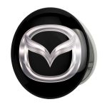 آینه جیبی خندالو طرح مزدا mazda مدل تاشو کد 23521