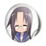 آینه جیبی خندالو طرح هیوری انیمه ستاره خوش شانس Lucky Star مدل تاشو کد 23595