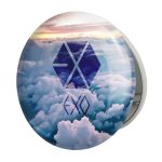آینه جیبی خندالو طرح گروه اکسو EXO مدل تاشو کد 1026