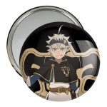 آینه جیبی خندالو مدل آستا انیمه بلک کلاور Black Clover  کد 10263