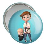 آینه جیبی خندالو مدل بچه رئیس Boss Baby  کد 10329